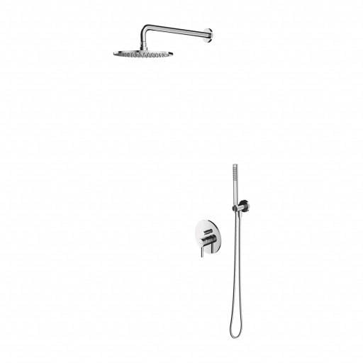 Душовий комплект прихованого монтажу Omnires Y Сhrome (SYSY22XCR)