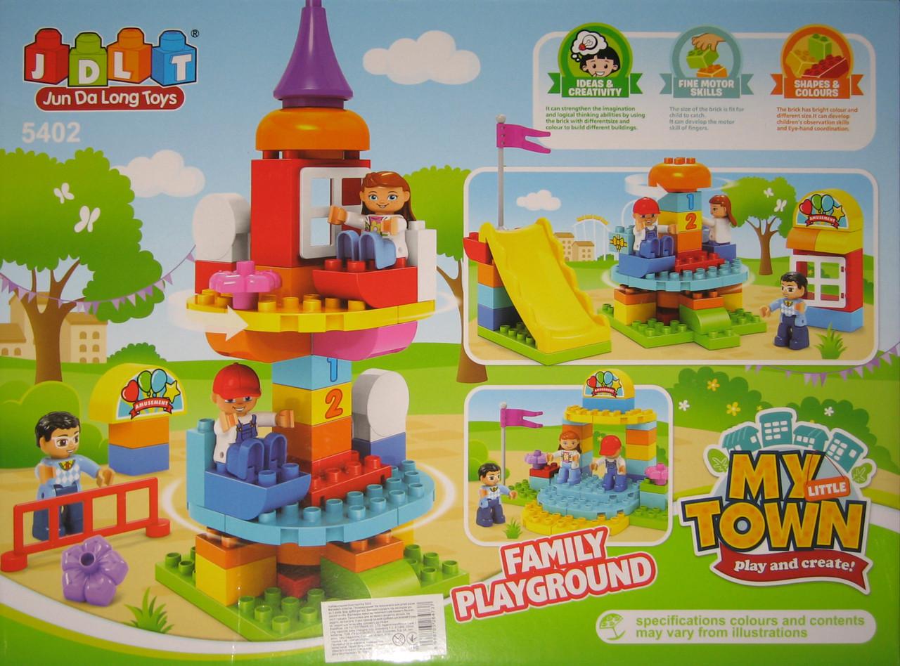 Конструктор JDLT 5402 Игровая площадка 68 деталей в коробке - фото 2