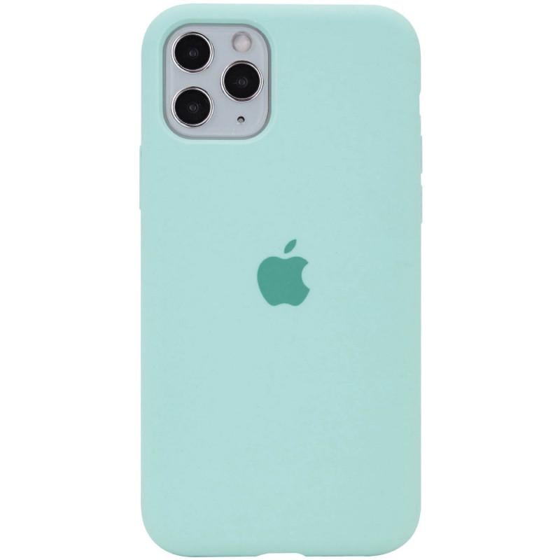 Противоударный чехол Silicone Case Full Protective AA для Apple iPhone 11 Pro 5.8" Бирюзовый/Turquoise