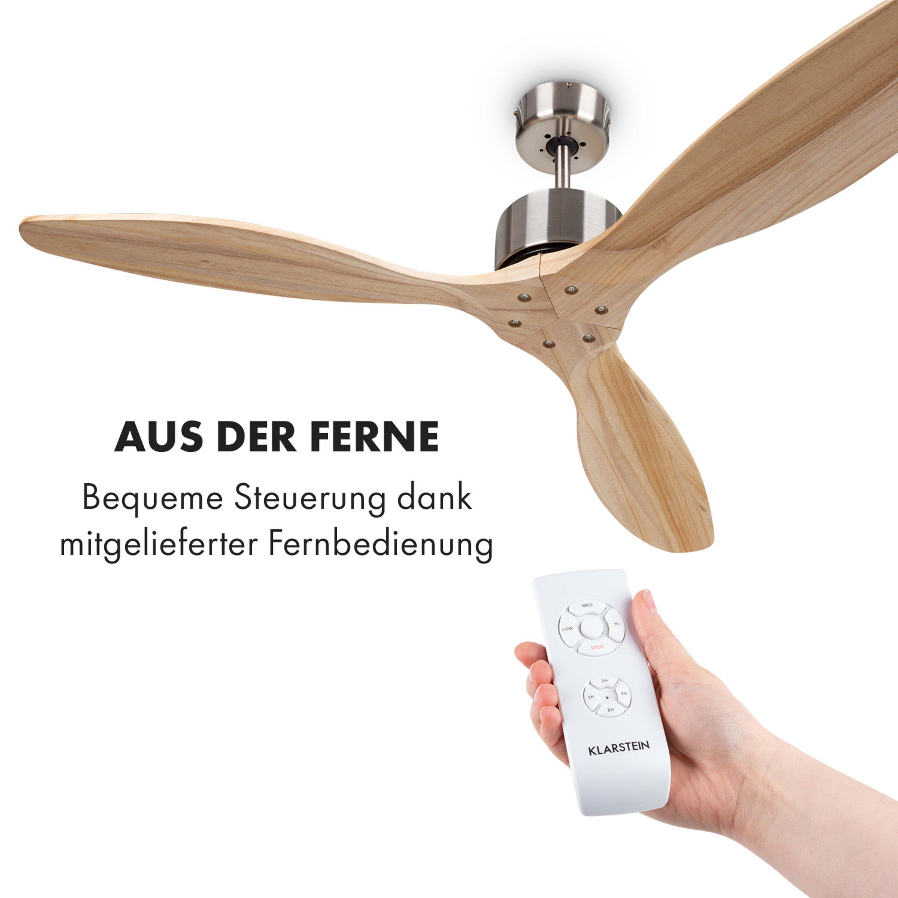 Вентилятор потолочный KLARSTEIN Santa Elena (10035789) - фото 2 Вентилятор потолочный KLARSTEIN Santa Elena (10035789) - фото 2