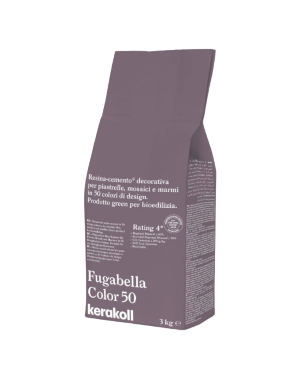Фуга для швів Kerakoll Fugabella Color-50 3 кг  Фіолетовий (KFG50)