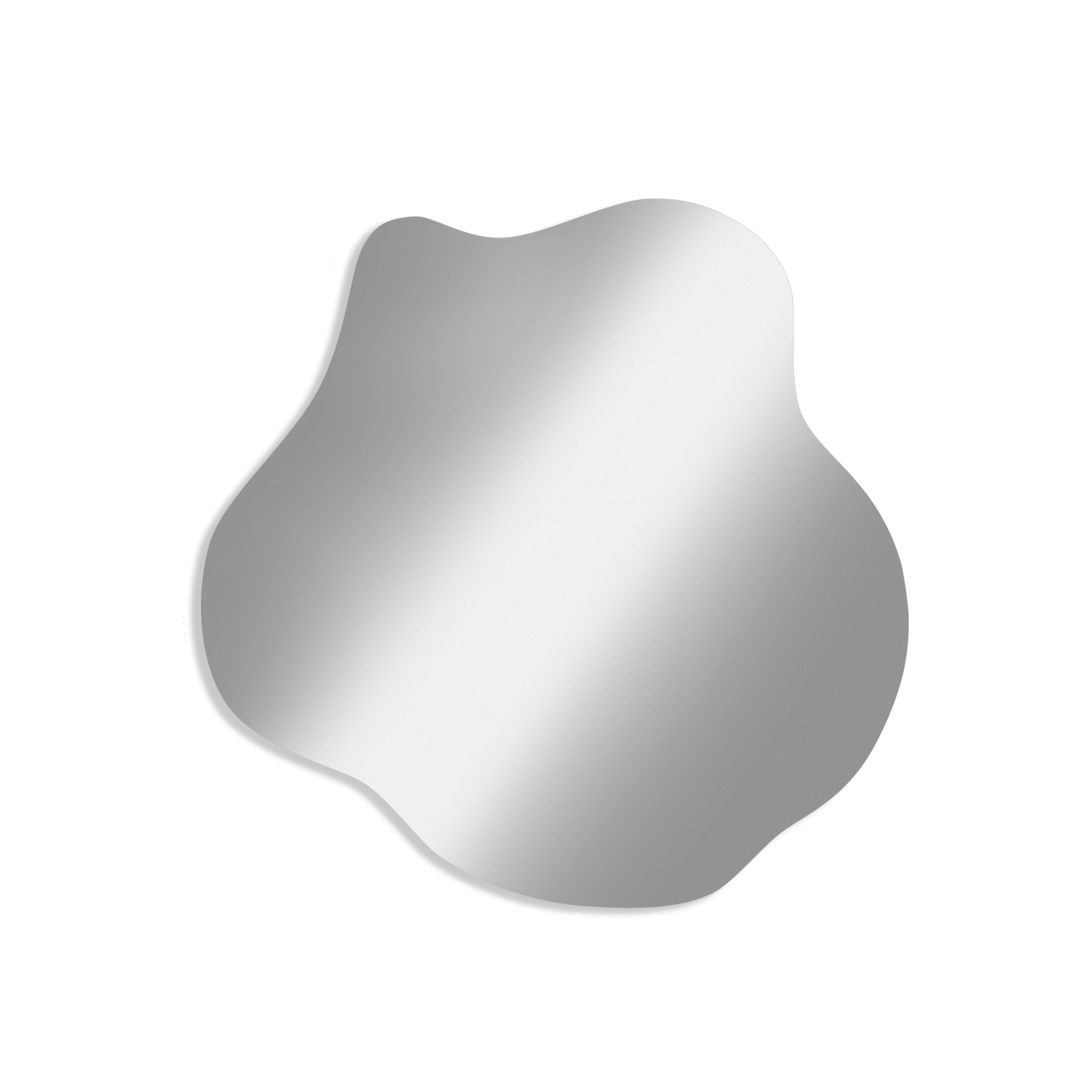 Зеркало асимметричное безрамное 750х750 мм