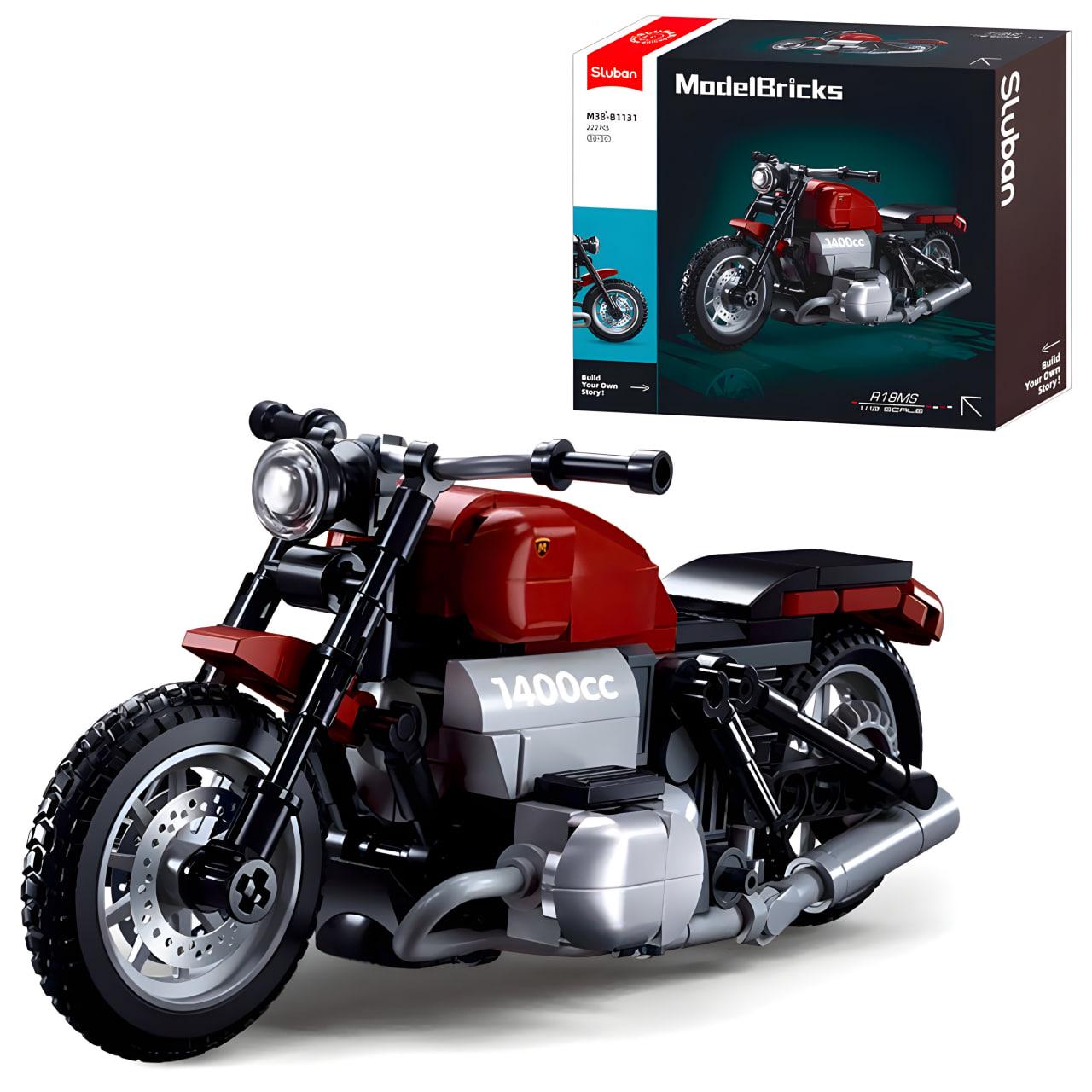 Конструктор Sluban Мотоцикл 222 дет.1 :12 (M38-B1131)