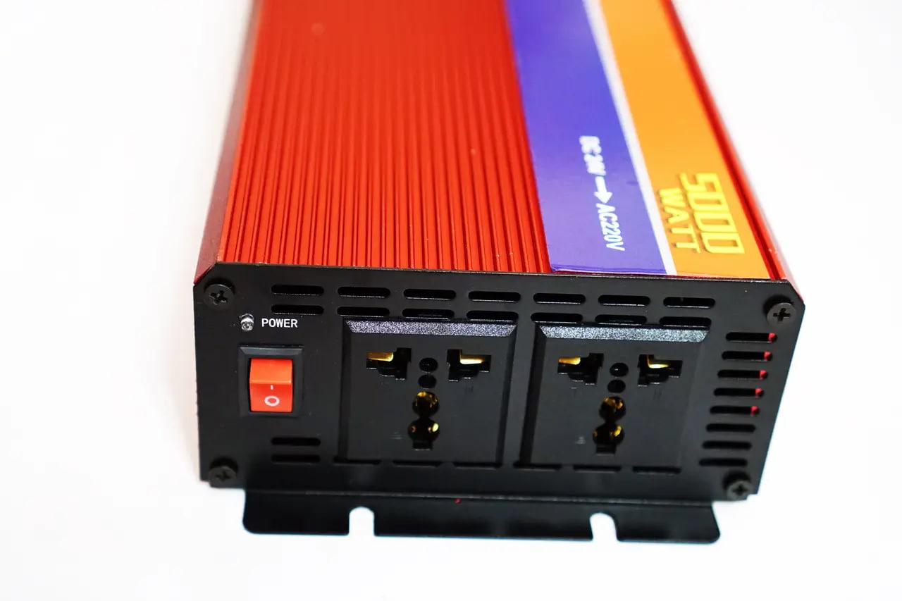 Инвертор Powerone Plus 24-220 В 5000 Вт с функцией плавного пуска (3252323) - фото 2