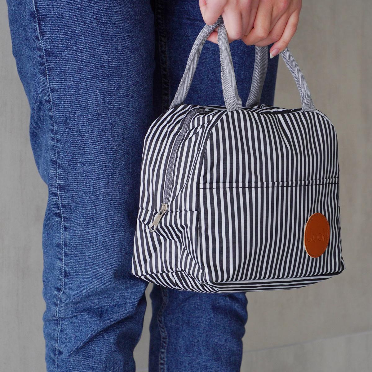 Ланч-набор эко Зебра 5в1 термосумка/термобутылка 500 мл/ланч-бокс 950 мл (2009) - фото 5