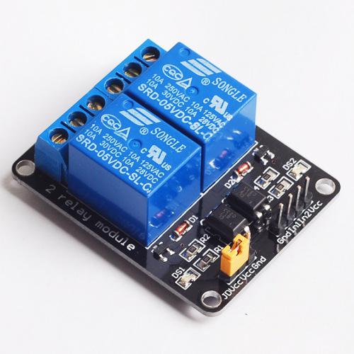 Модуль релейный 2-канальный 5V (25793190)