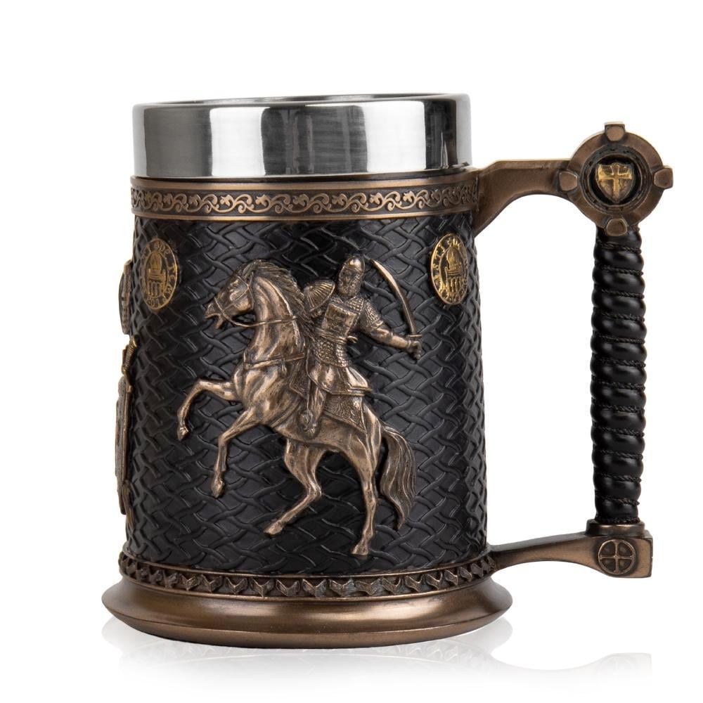 Бокал пивной VERONESE Битва викингов 600 мл 15 см Бокал пивной VERONESE Битва викингов 600 мл 15 см
