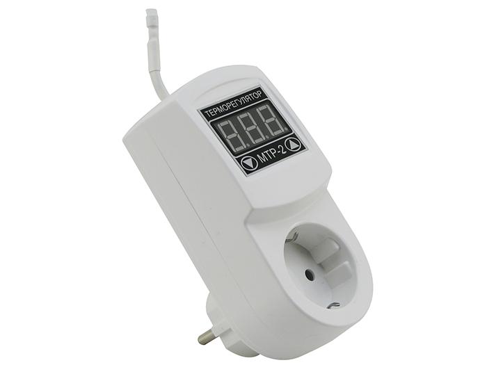 Терморегулятор цифровой МТР-2 16А короткий (22879) Терморегулятор цифровой МТР-2 16А короткий (22879)