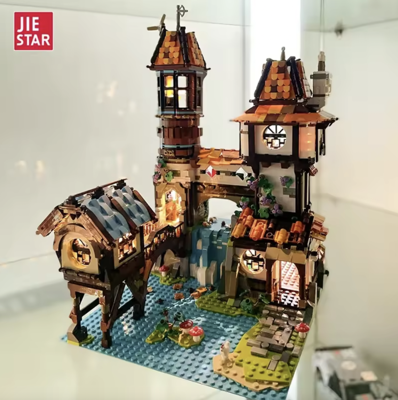 Конструктор JIE STAR Riverside Scholars 2488 деталей - фото 2