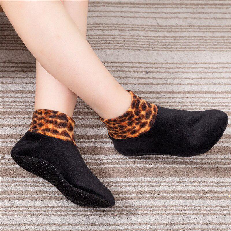 Тапочки-носки женские с антискользящим покрытием SnugSole р. 34-39 Черный (2756) - фото 2