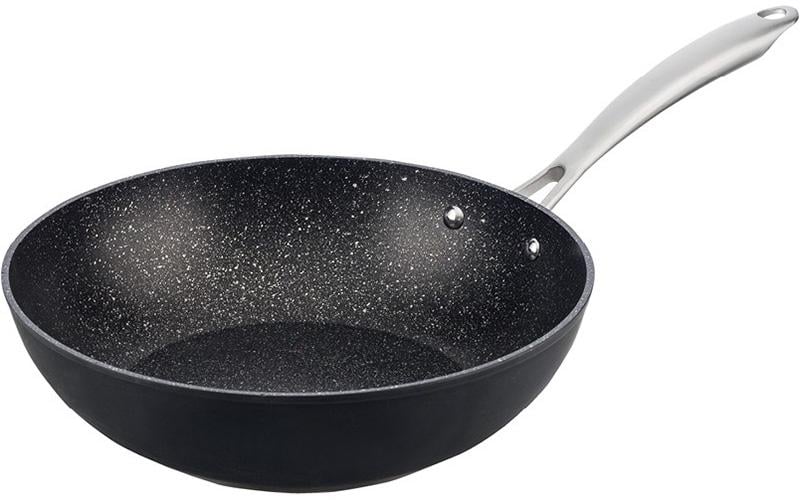 Сковорода Bergner San Ignacio Vita Ø 28х8 см с антипригарным покрытием Черный (SG-6184)