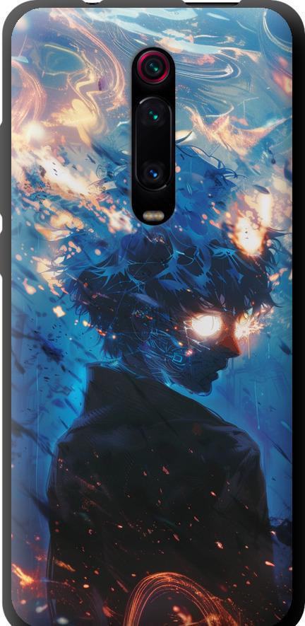 Чехол на Xiaomi Mi 9T Сатору Годжо (6129b-1815-42517) Чехол на Xiaomi Mi 9T Сатору Годжо (6129b-1815-42517)