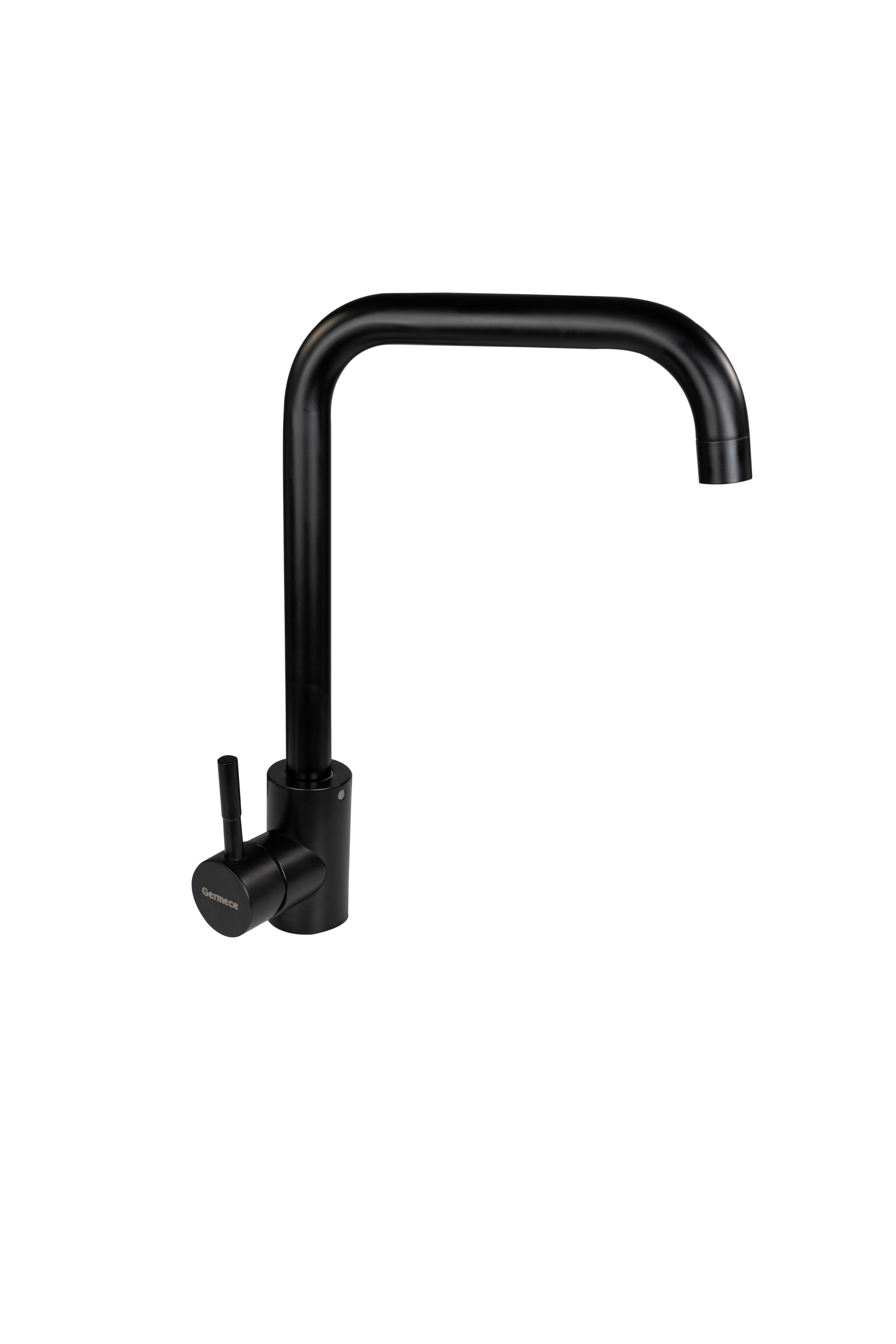 Смеситель кухонный Germece 3008B Matt Black (000027834)