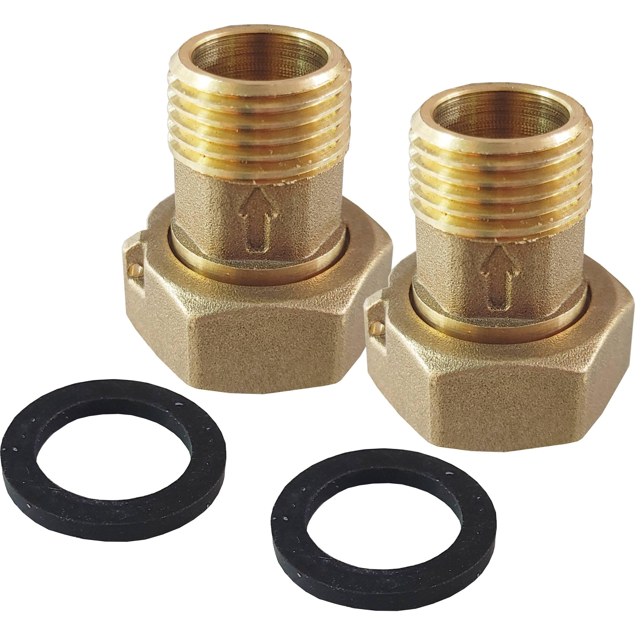 Комплект штуцеров Optimum LR433L 3/4″Вх1/2″ С латунный (000000486) Комплект штуцеров Optimum LR433L 3/4″Вх1/2″ С латунный (000000486)