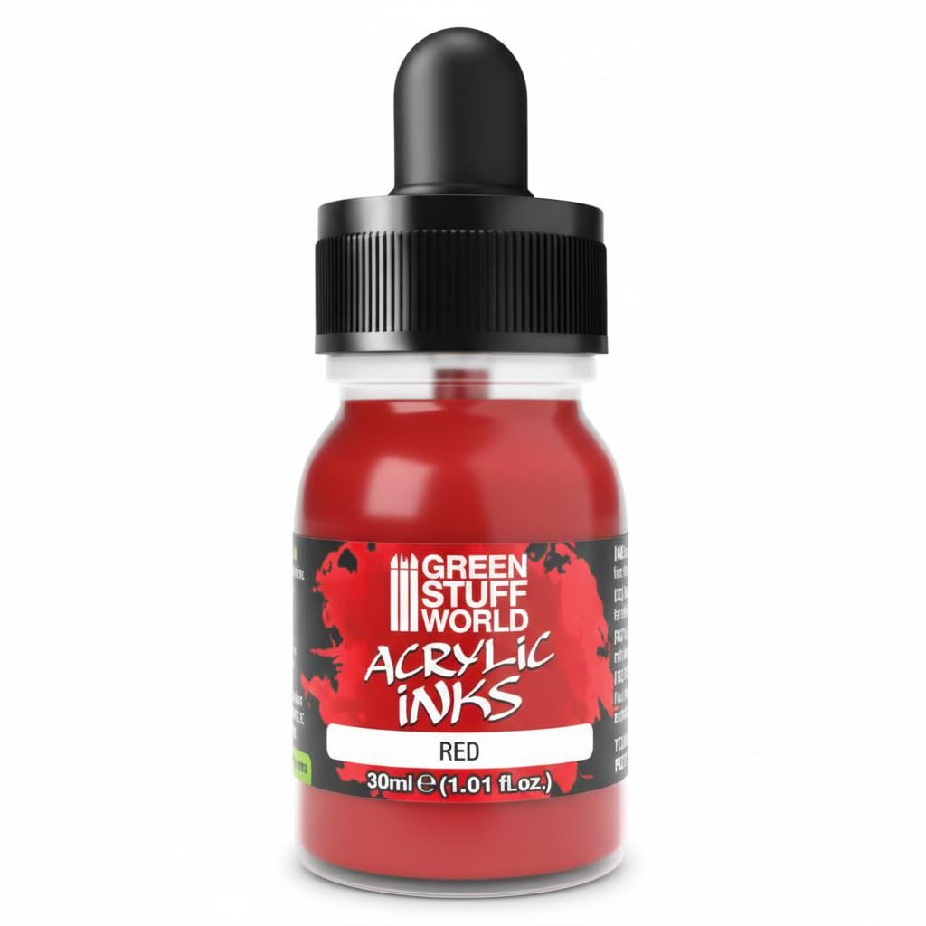 Чернила акриловые GSW Acrylic lnks Opaque 30 мл RED (2830152701)