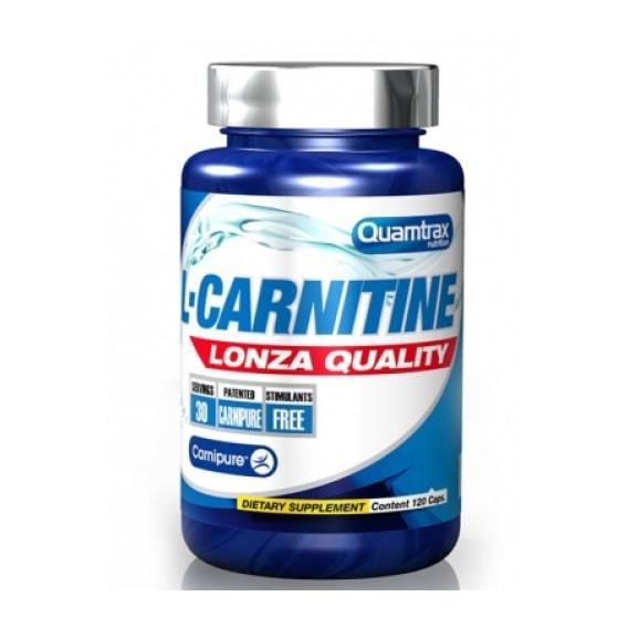 Жиросжигатель для спорта Quamtrax L-Carnitine Lonza Quality 120 Caps