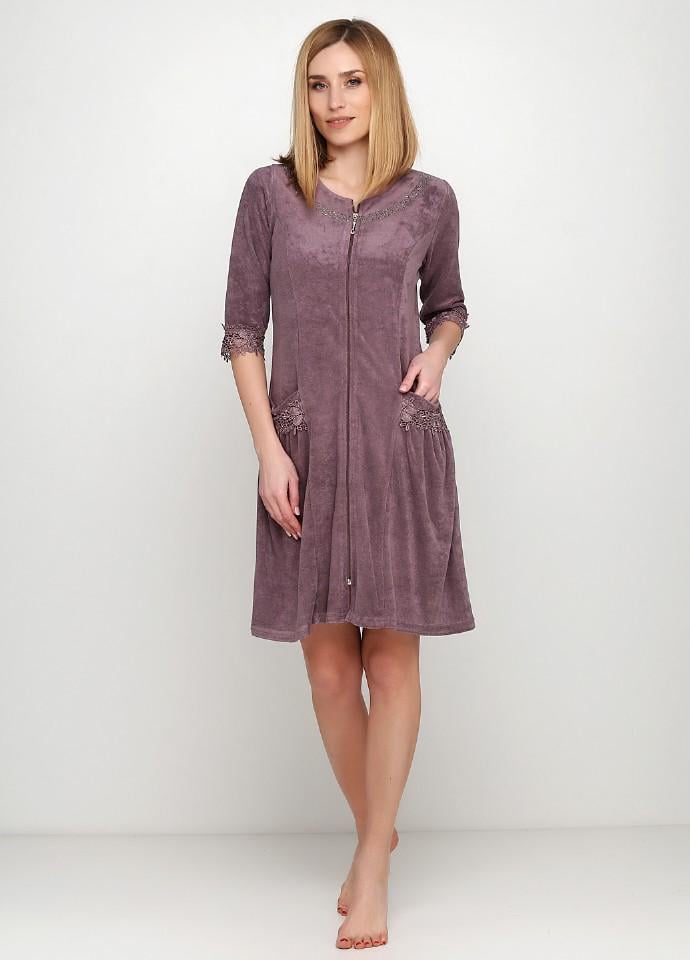 Халат Romeo Life XXXL Сливовый (3481) Халат Romeo Life XXXL Сливовый (3481)