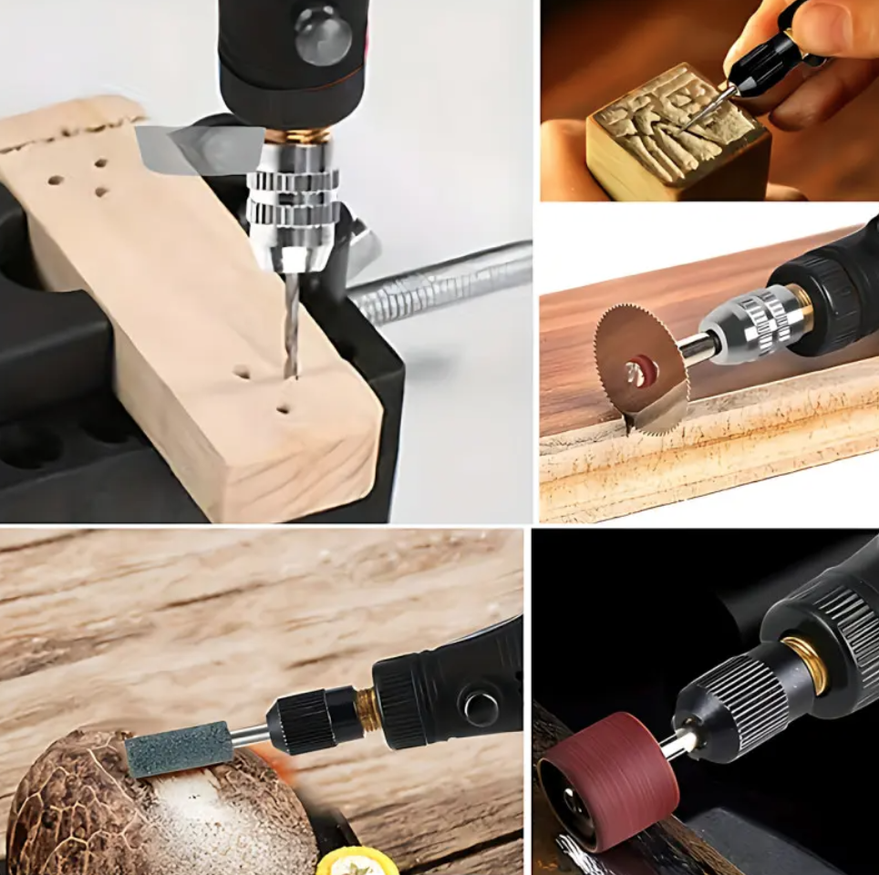 Міні-гравер бездротовий JANGKLIFE MA441 та 210 насадок - фото 5 Міні-гравер бездротовий JANGKLIFE MA441 та 210 насадок - фото 5