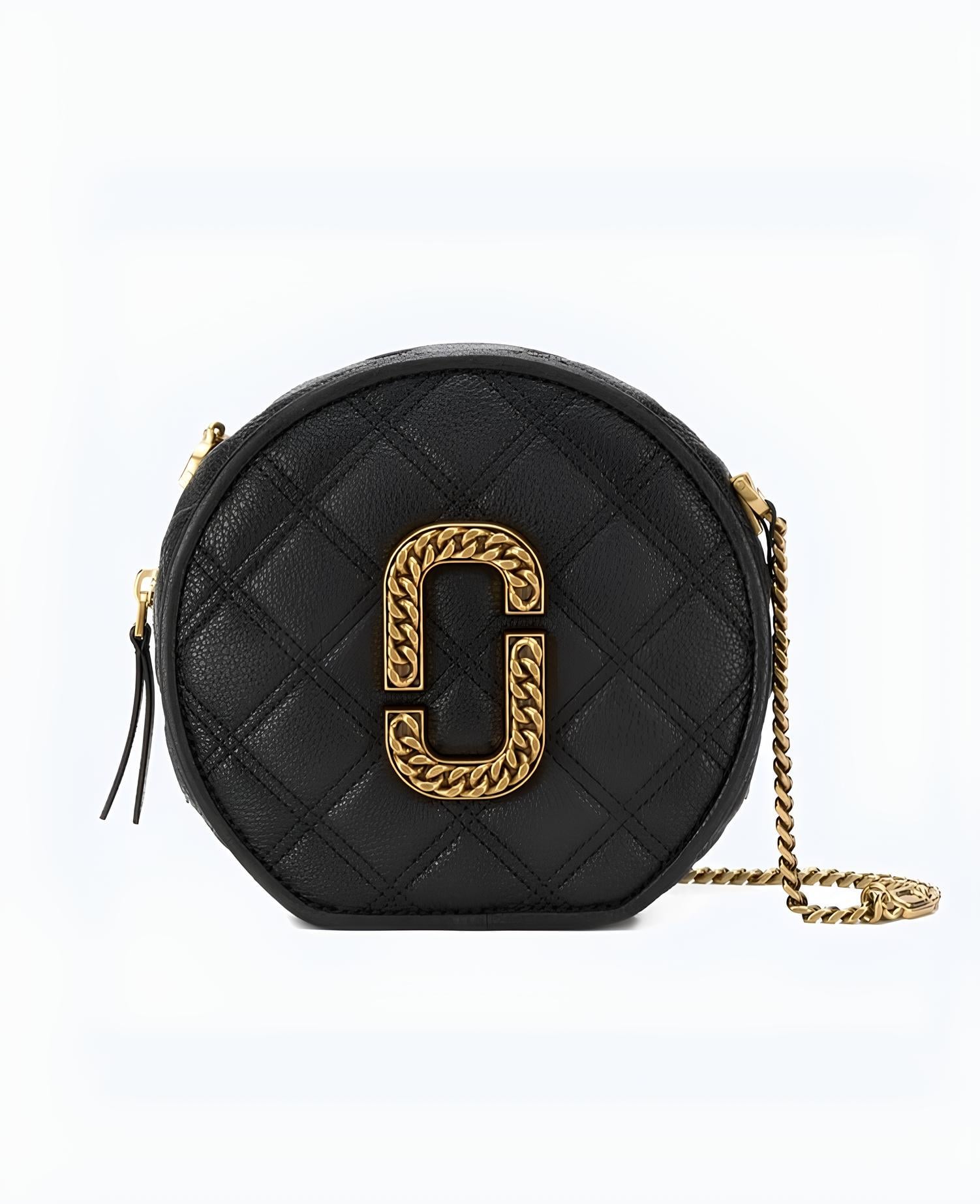 Сумка женская Marc Jacobs The Status Round M0015815-001 Черный (093225)
