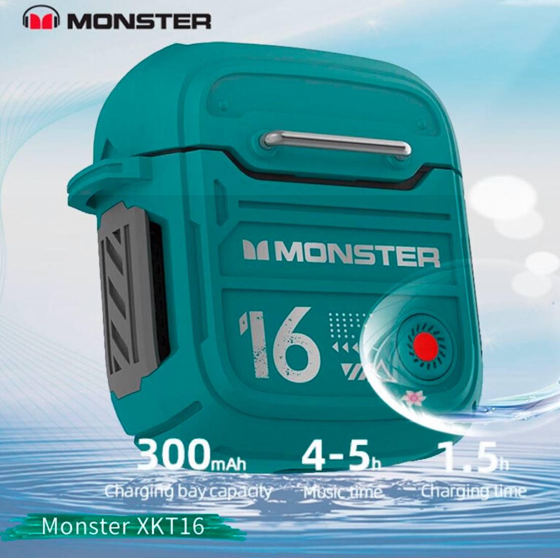 Навушники Monster Airmars XKT16 Green - фото 5