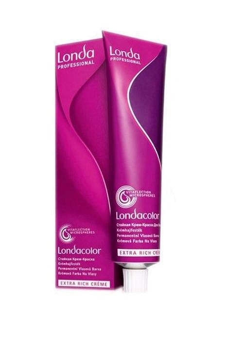 Фарба для волосся Londa Professional Permanent Color Extra Rich Creme 7/81 Medium blonde pearl-ash 60 мл