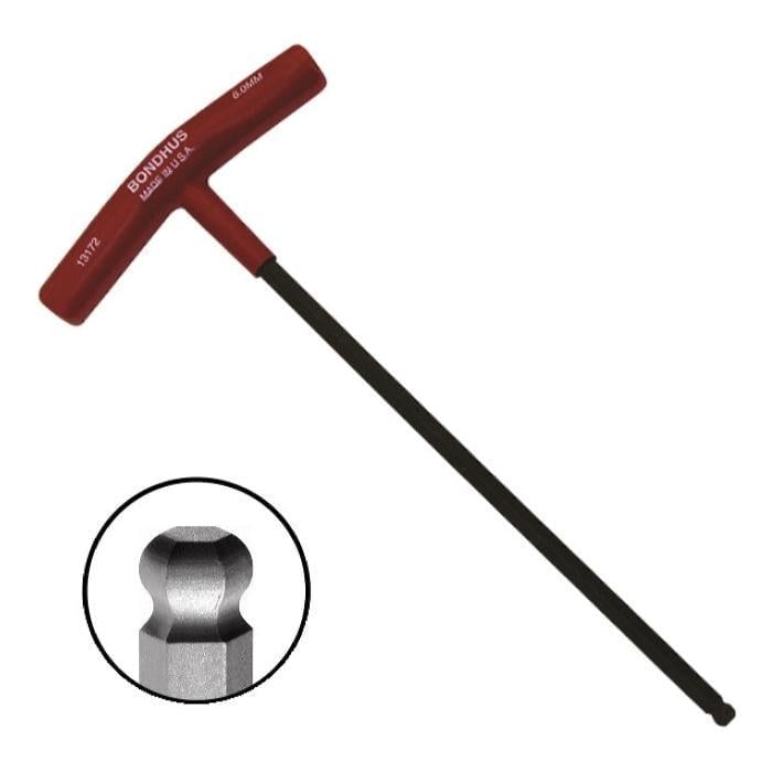 Отвертка Bondhus Т-образная шестигранная сферическая 10 мм 307 мм (15070) - фото 2