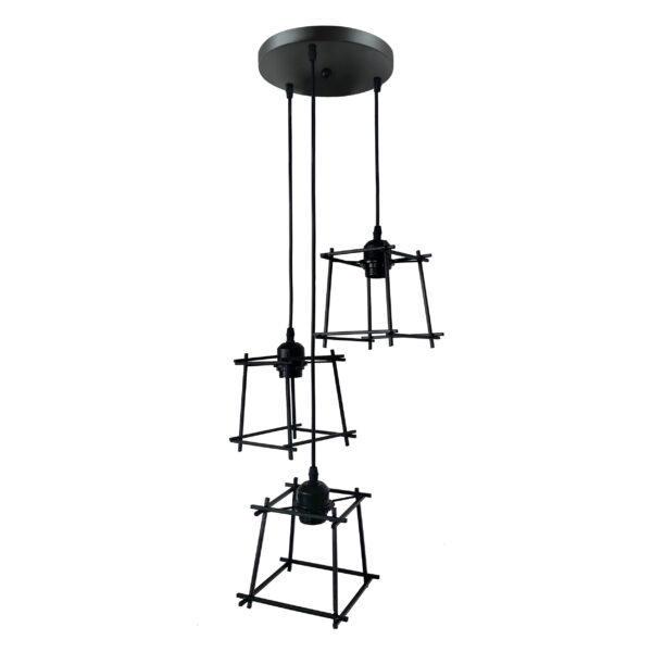 Светильник подвесной Polux Ryga-3 (312464)