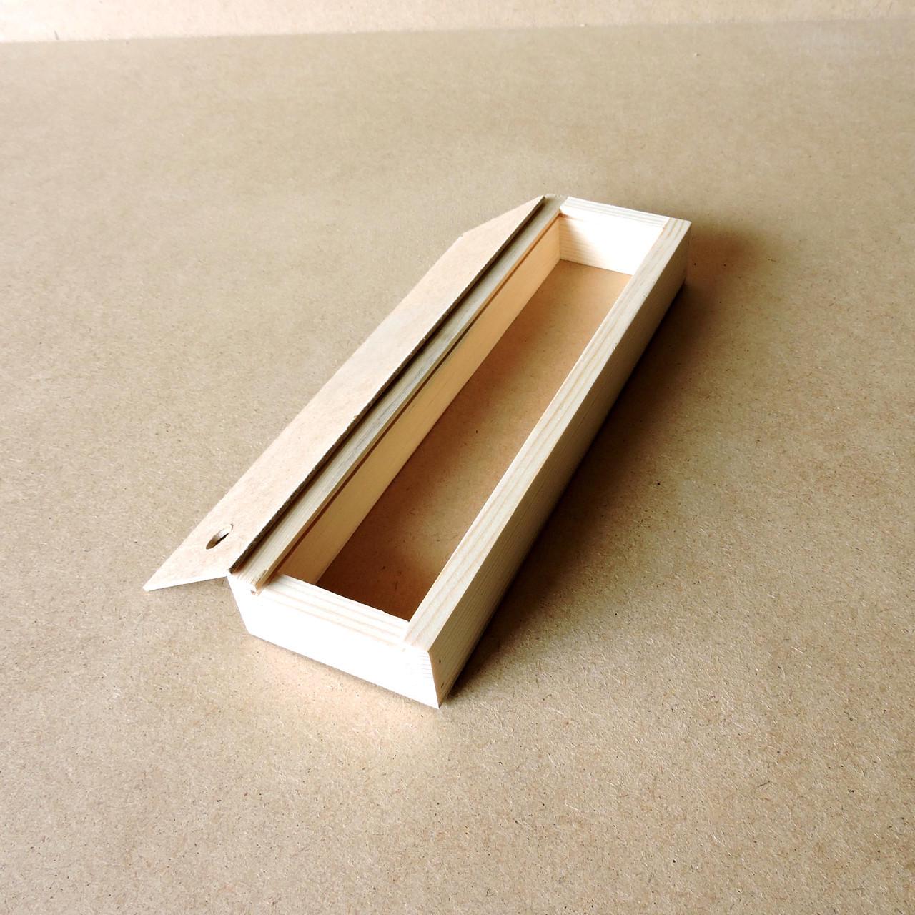 Пенал деревянный Ландыш 12х35х4 см (ПНЛ-01123504)