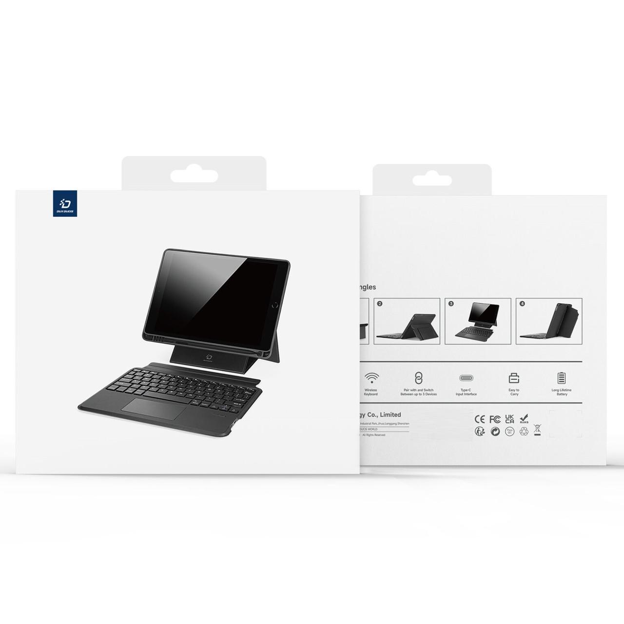 Чехол-клавиатура Dux Ducis Bluetooth Keyboard для Samsung Galaxy Tab S7/S8 11'' X700/X706/T870/T87 Black (6934913023464) - фото 6