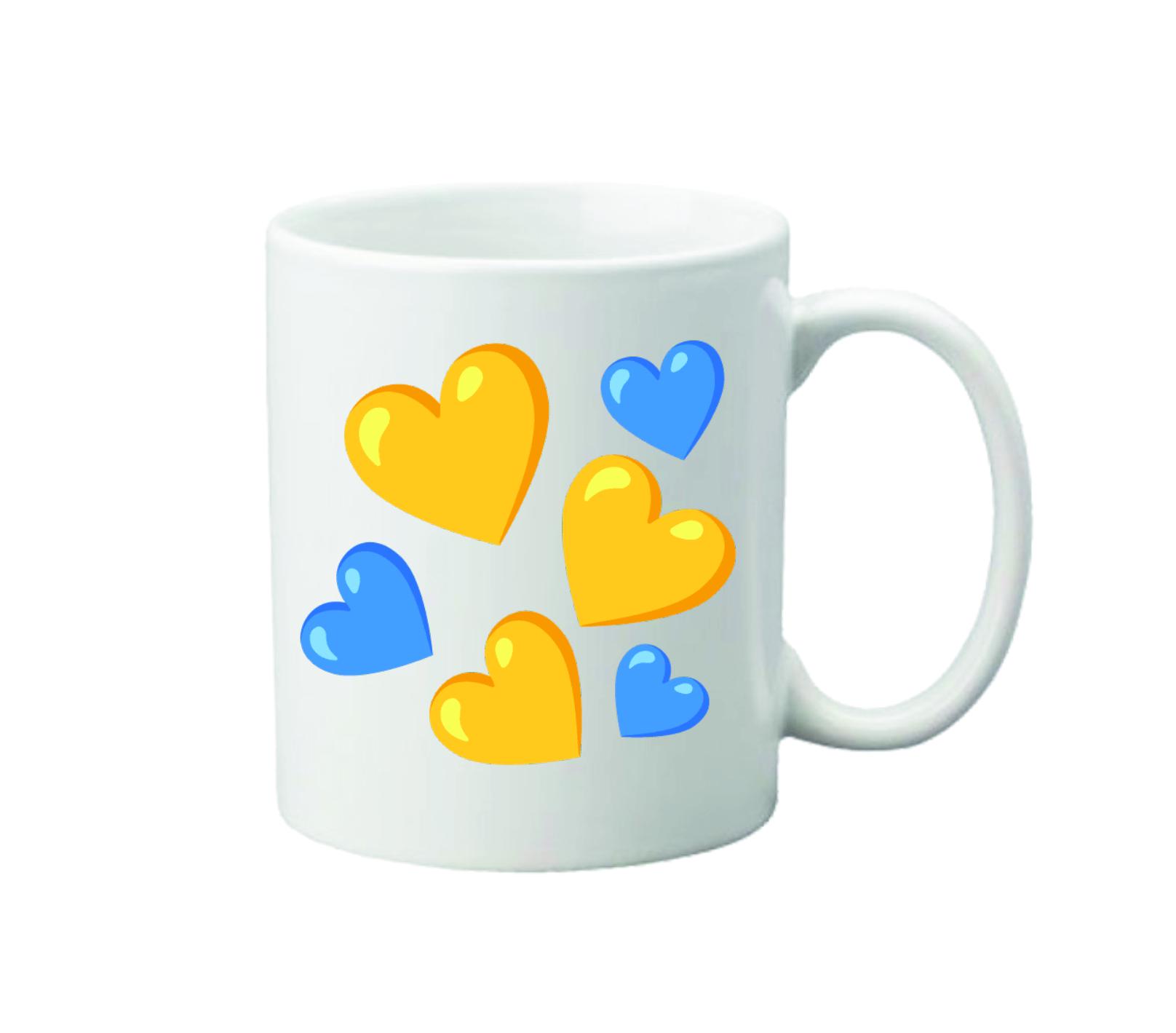 Чашка с принтом Украина 330 мл (23503378)