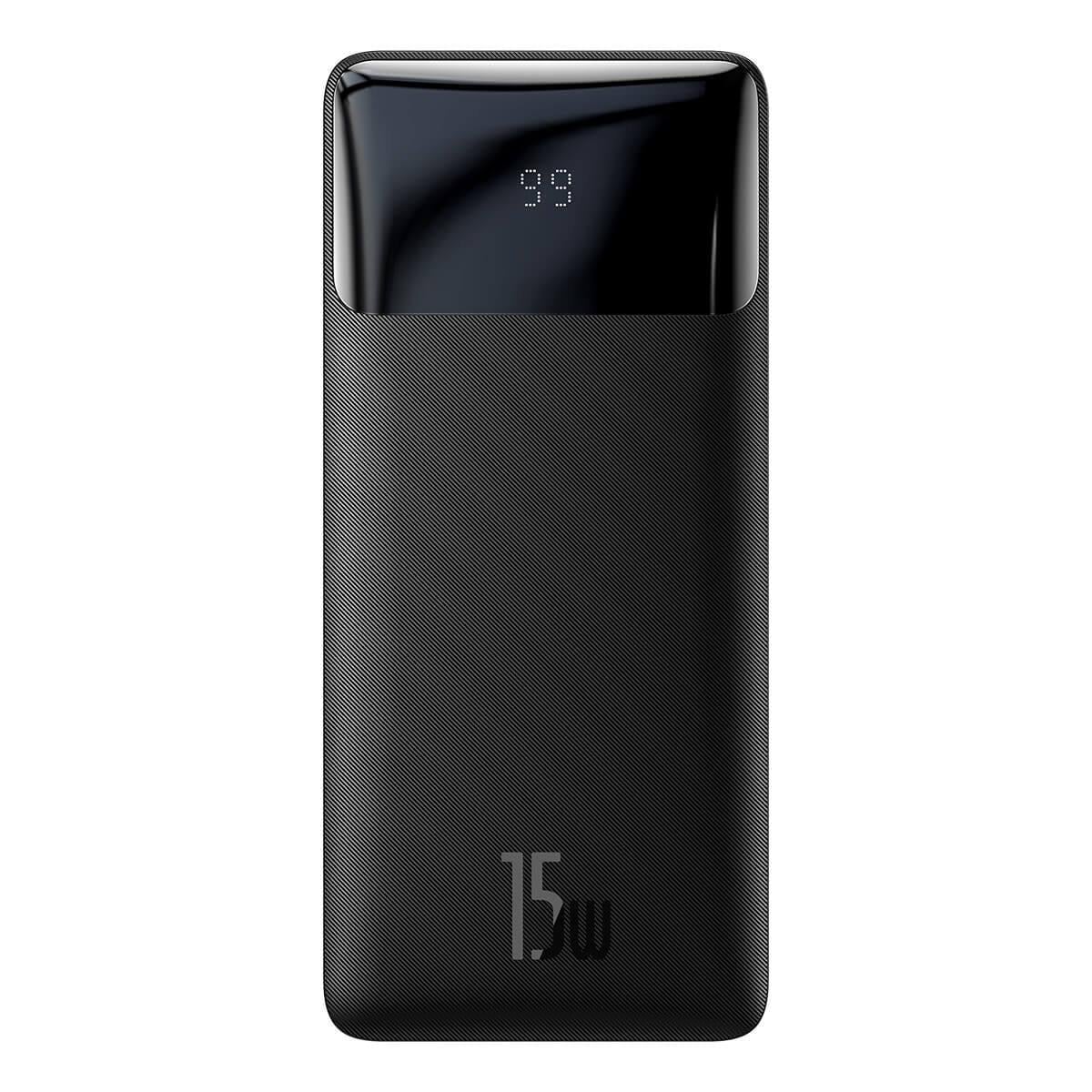 Портативний зарядний пристрій Baseus PPDML-I02 Bipow Digital Display 10000 mAh 15W Чорний