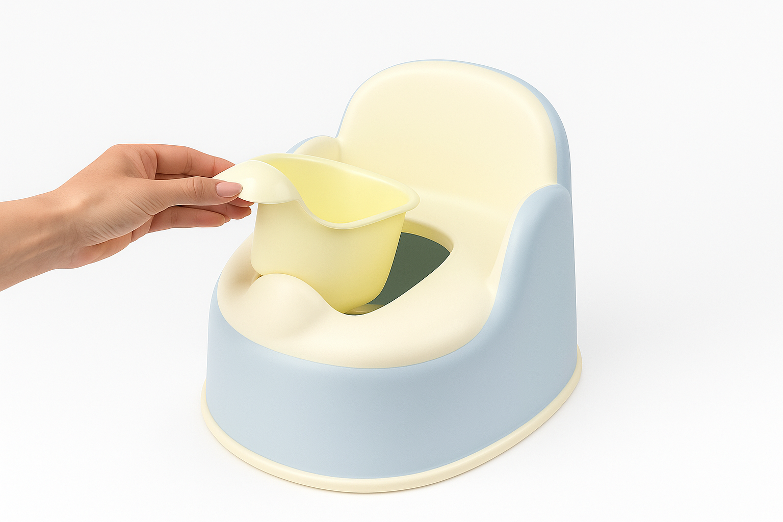 Горщик Буба Babyhood BH-138B Блакитний (29397297) - фото 2