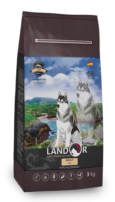 Корм сухой для взрослых собак всех пород LANDOR All Breed Fish&Rice Рыба с рисом 3 кг (BP8433022859974) Корм сухой для взрослых собак всех пород LANDOR All Breed Fish&Rice Рыба с рисом 3 кг (BP8433022859974)