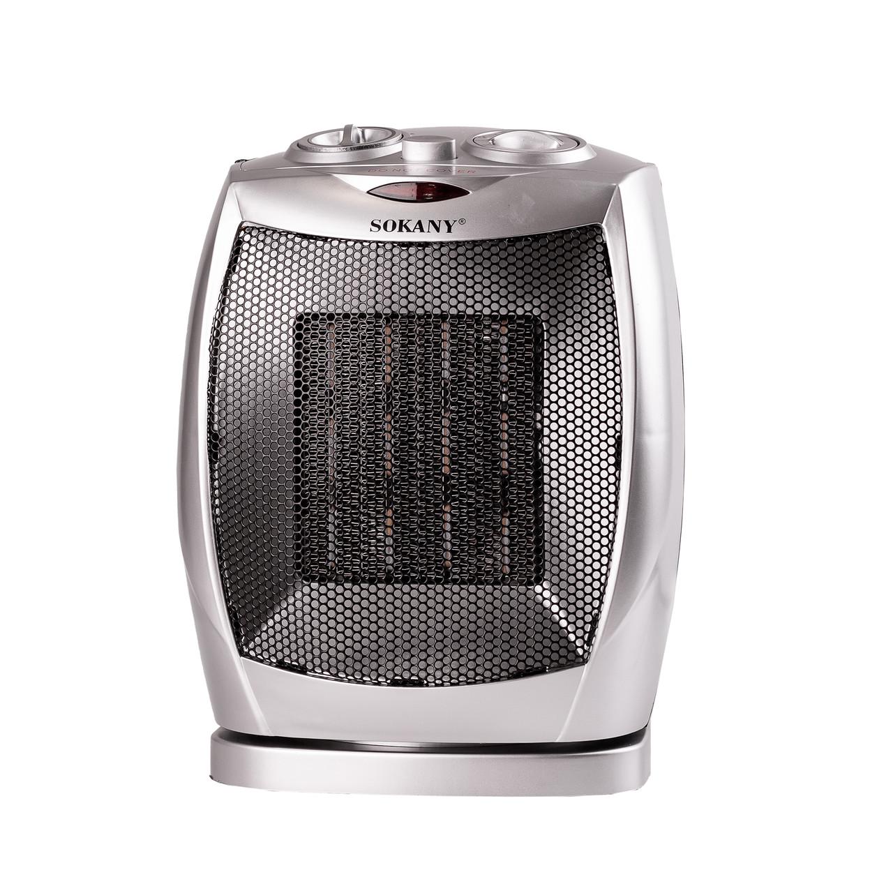 Тепловентилятор Sokany SK1653 з поворотним механізмом 2000W (3132) Тепловентилятор Sokany SK1653 з поворотним механізмом 2000W (3132)