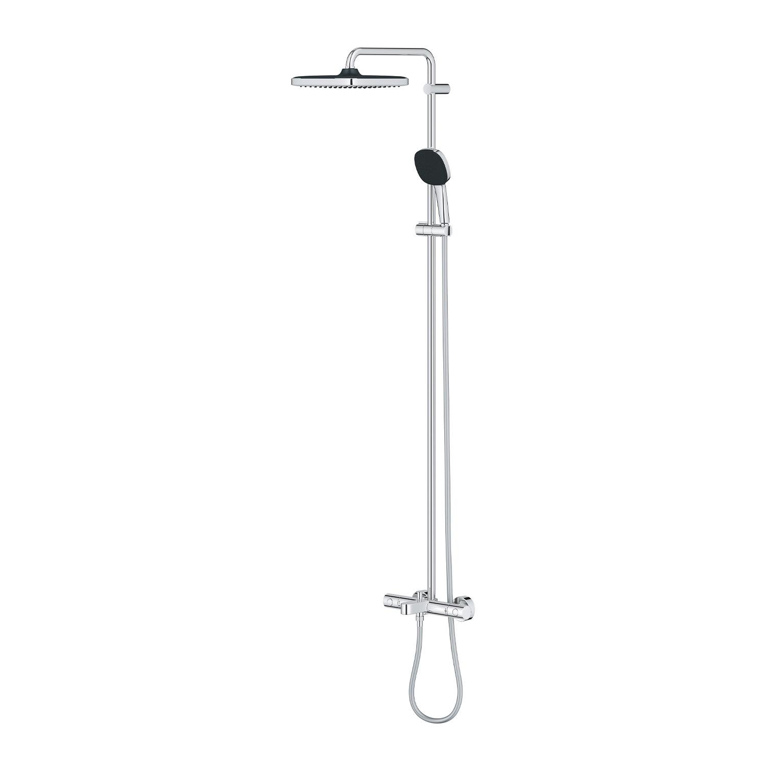 Душова система з термостатом Grohe QuickFix Vitalio Comfort 26984001 CV033294 Хром (214253) - фото 5 Душова система з термостатом Grohe QuickFix Vitalio Comfort 26984001 CV033294 Хром (214253) - фото 5