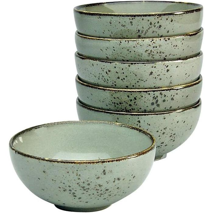Набор пиалов для соусов Nature Collection Creatable 11,5 см 6 шт. Камень Набор пиалов для соусов Nature Collection Creatable 11,5 см 6 шт. Камень