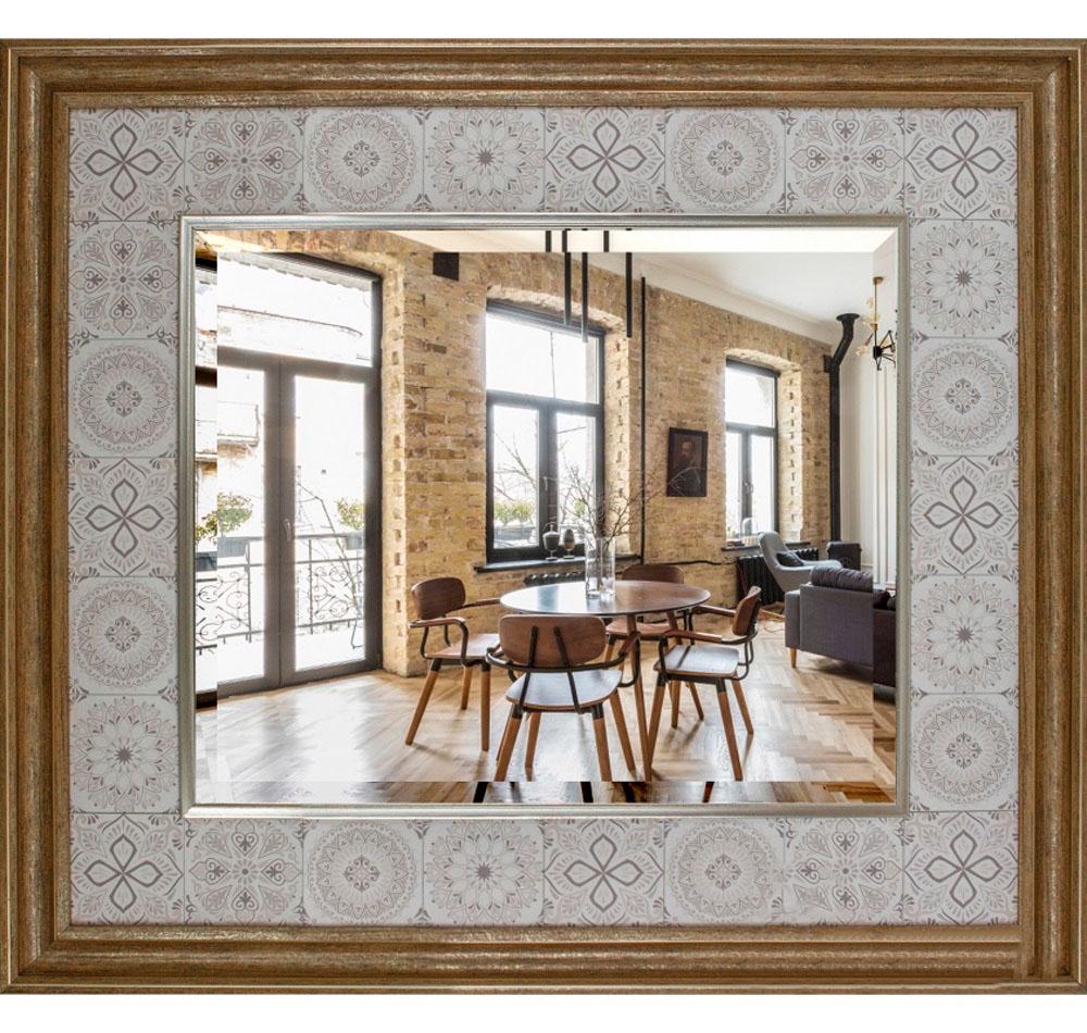 Декоративное зеркало WP-1007 832х741х30 мм (02467) Декоративное зеркало WP-1007 832х741х30 мм (02467)