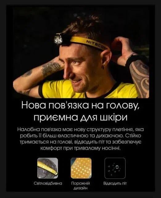 Налобный фонарь Nitecore UT27 (2230491725) - фото 3 Налобный фонарь Nitecore UT27 (2230491725) - фото 3