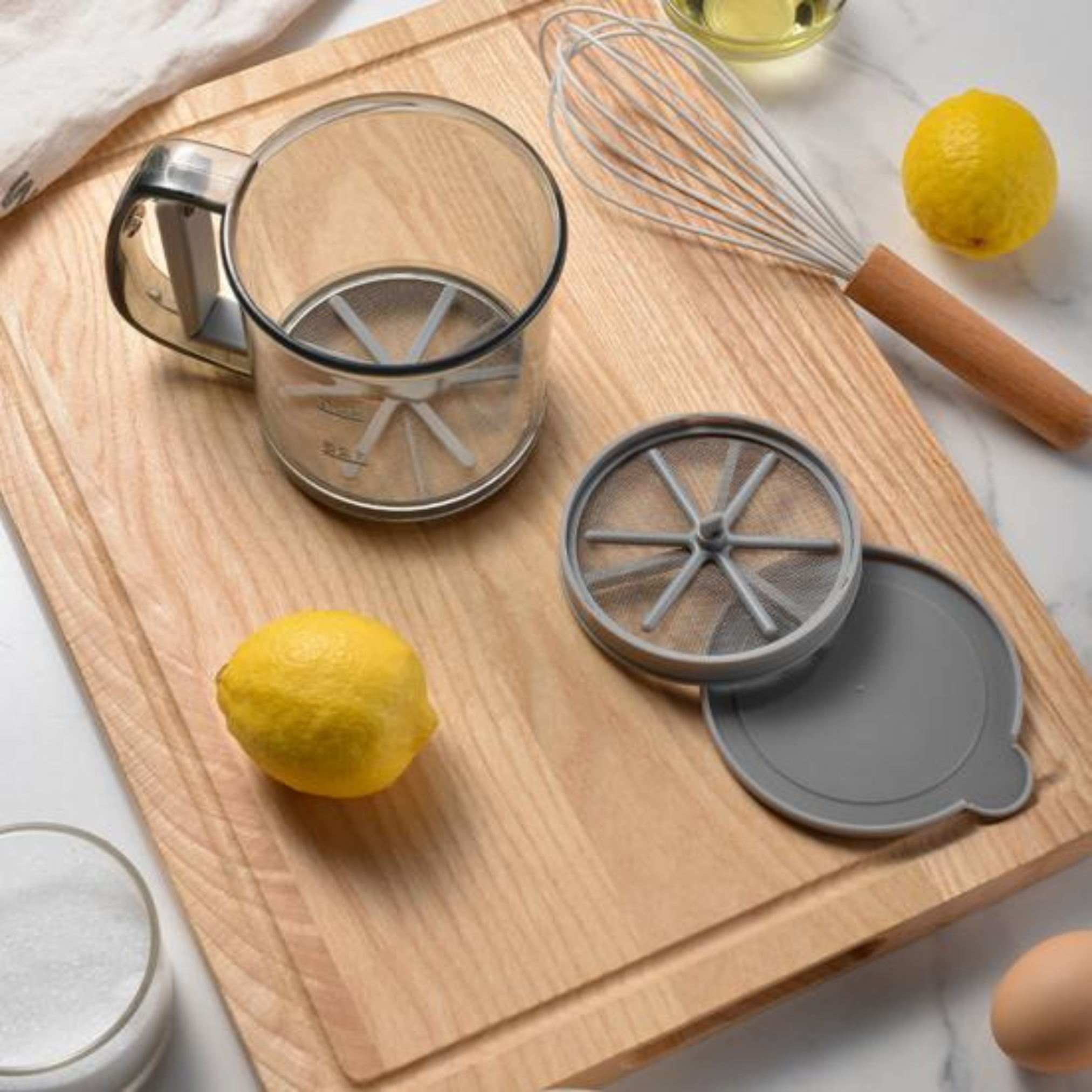 Сито кружка для просеивания муки и крупы (PRSVMK-0816) - фото 2