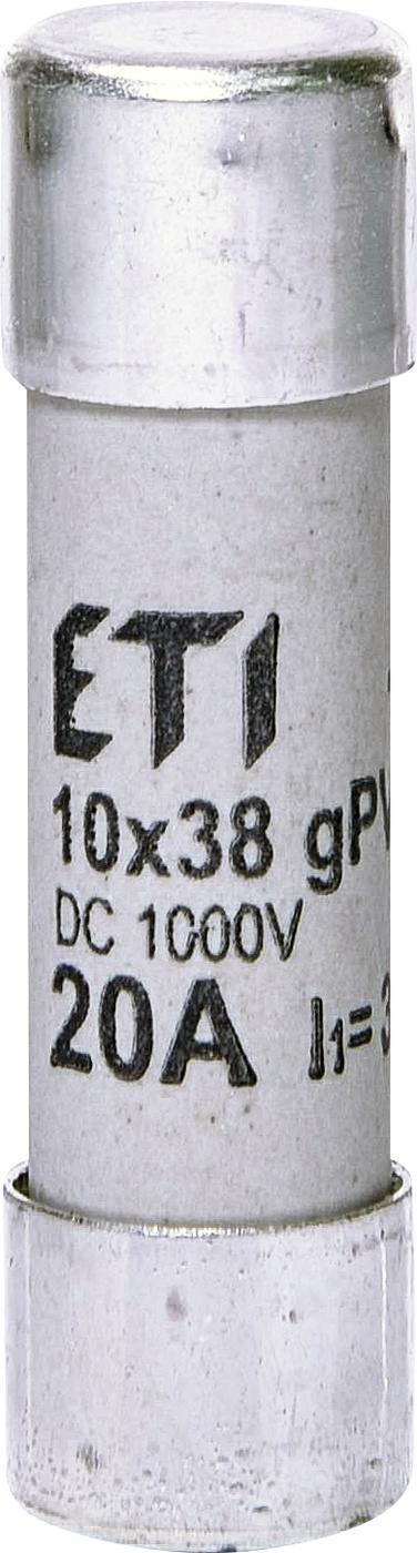 Запобіжник ETI CH 10x38 gPV 20A 1000V 30kA (2625085)