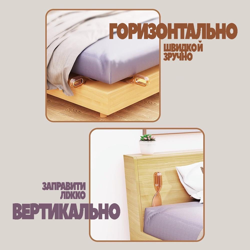 Інструменти-лопатки для заправляння простирадла 1 шт. (26157885) - фото 2 Інструменти-лопатки для заправляння простирадла 1 шт. (26157885) - фото 2