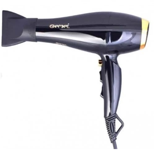 Фен для волос Gemei GM-1771 профессиональный с 2 насадками 2100 Вт (01327)