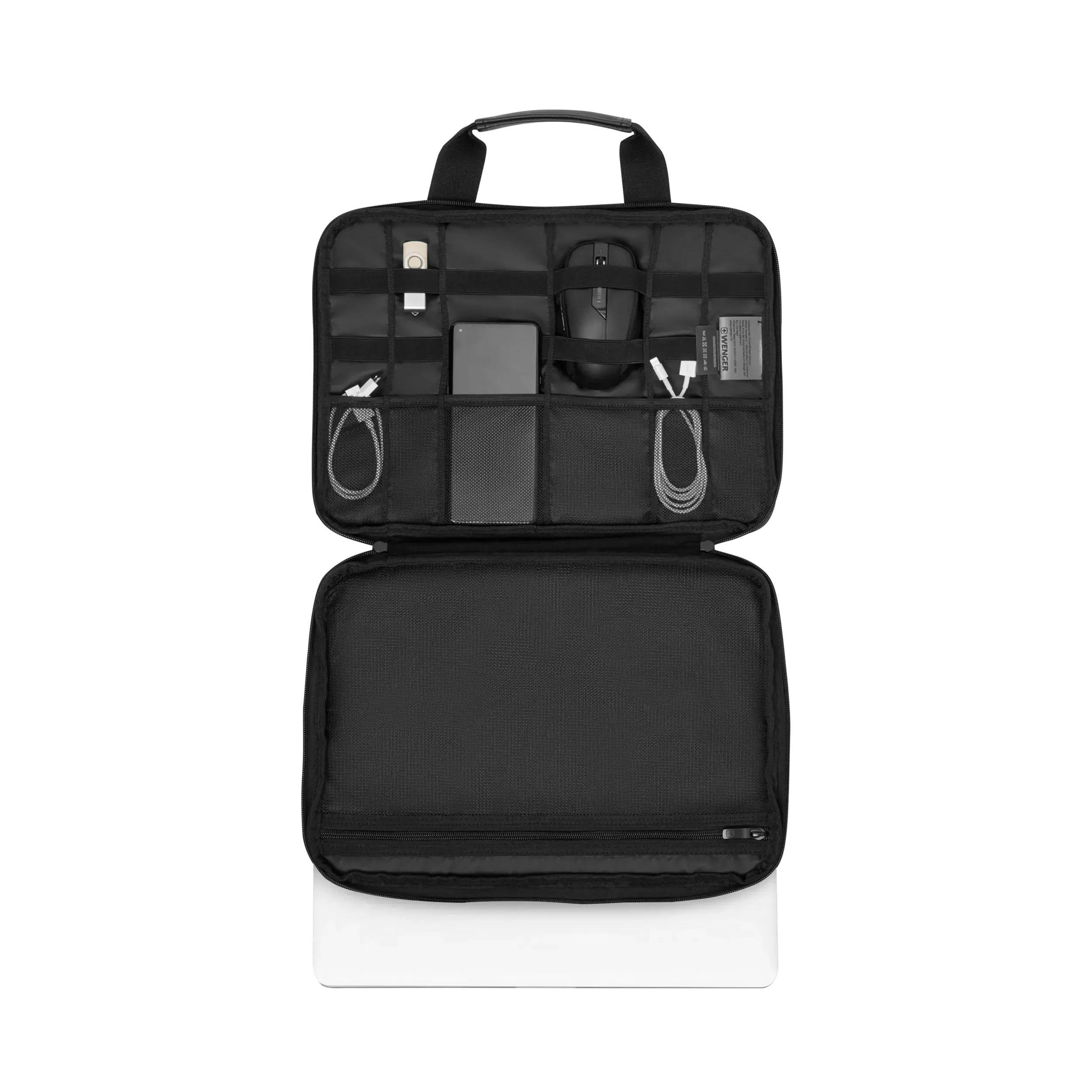 Чохол для ноутбука Wenger Guyde 32,5х23х1,5 см 14" Чорний (614561) - фото 8