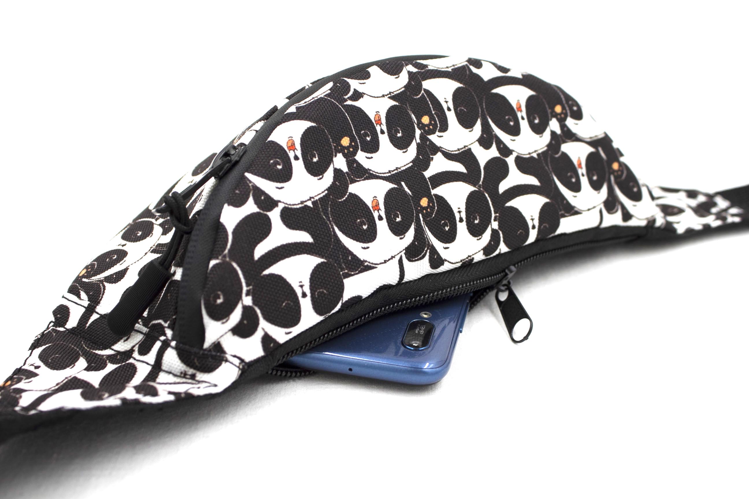 Сумка бананка Пандочки (BT-027) - фото 6 Сумка бананка Пандочки (BT-027) - фото 6