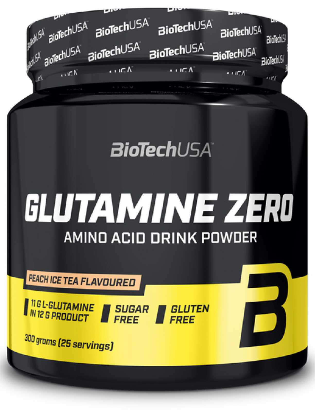 Глютамин Glutamine Zero Ice tea-peach 300 г