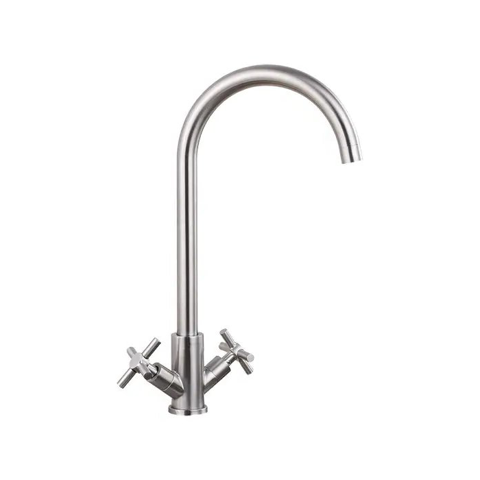 Смеситель для кухни Wezer VAL4A-10 из нержавеющей стали