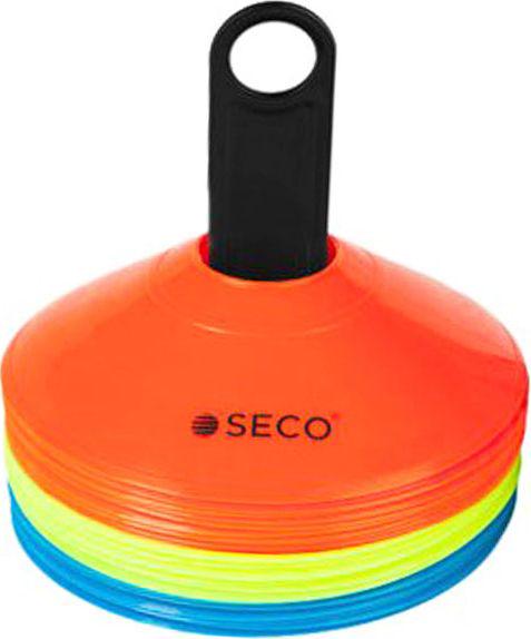 Набор тренировочных фишек Seco с подставкой 30 шт. Разноцветный (18130-100) Набор тренировочных фишек Seco с подставкой 30 шт. Разноцветный (18130-100)