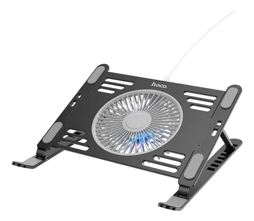 Подставка для ноутбука Hoco DH22 с кулером Черный (DH22)