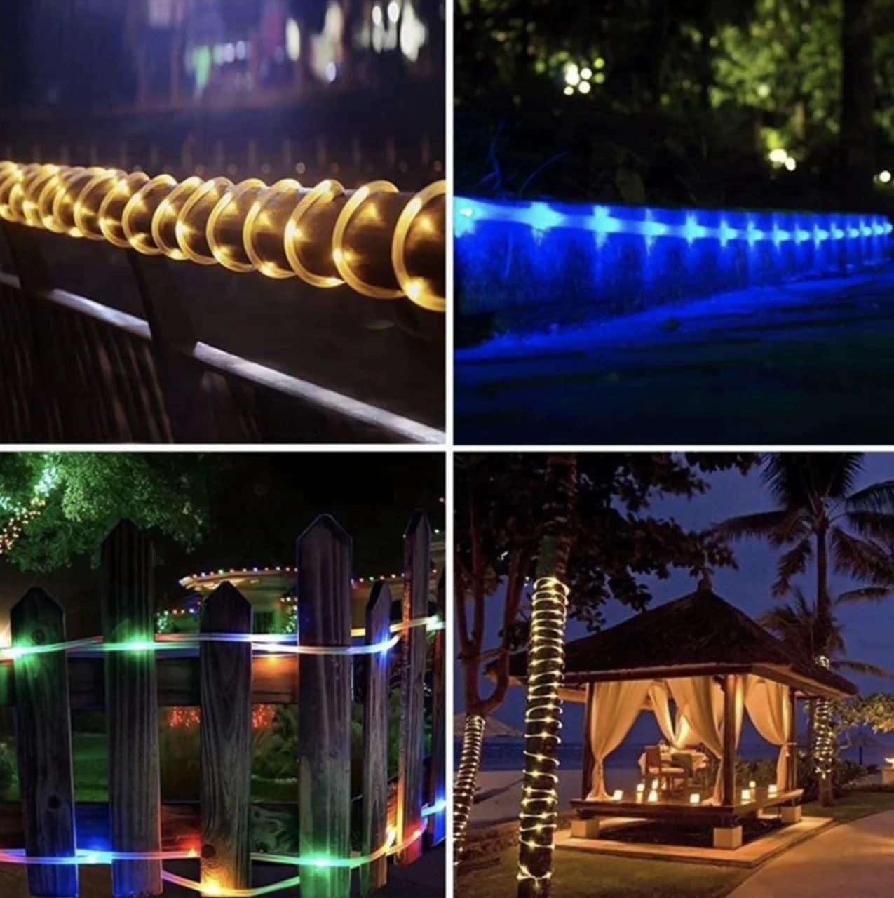 Гірлянда світлодіодна вулична дюралайт 50 м Різнокольоровий (1518249772) - фото 10 Гірлянда світлодіодна вулична дюралайт 50 м Різнокольоровий (1518249772) - фото 10