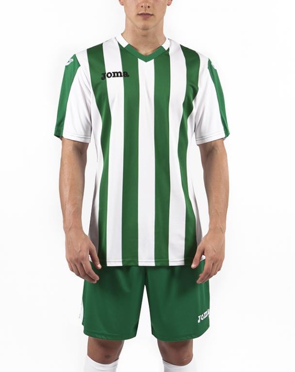 Футболка Joma 100001.450 T-Shirt Copa S Green/White (9995145944061)